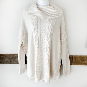Harper Heritage Vintage Style Sweater Cable‎ Knit Cream XL
